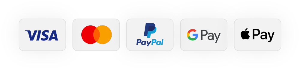 Logos des méthodes de paiement