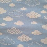 Coloris bleu ciel nuage